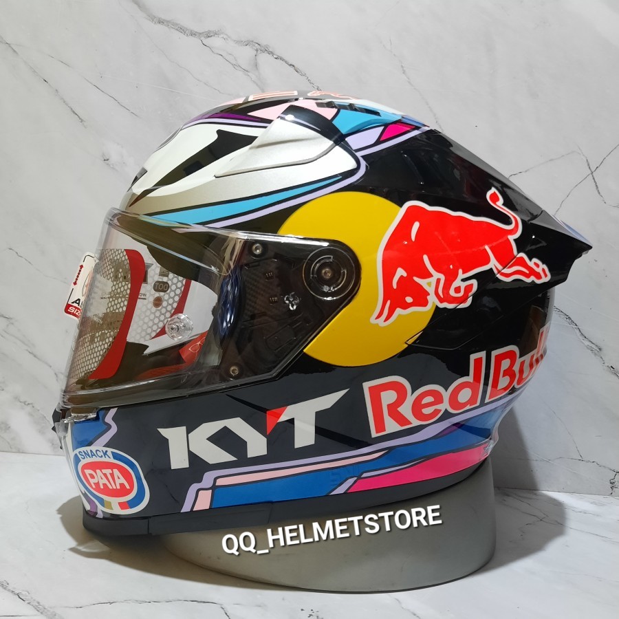 HELM KYT STRIKER REPAINT ENEA BASTIANINI HLEM KYT REPAINT FULLFACE