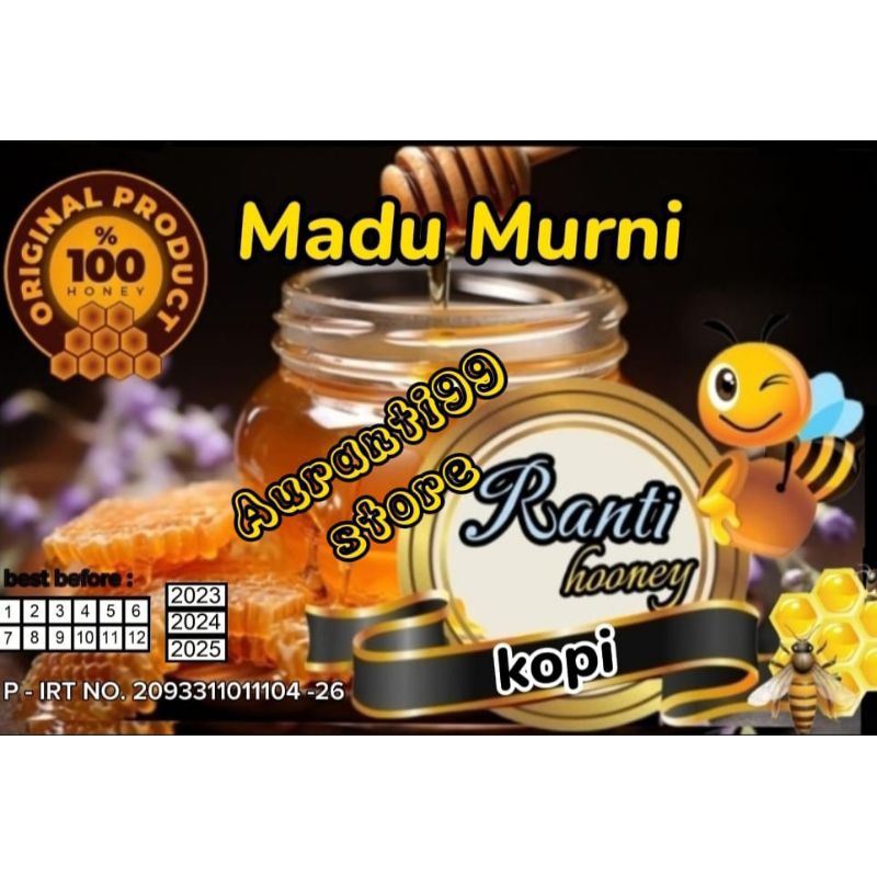 

madu murni madu kopi garansi & gratis packing