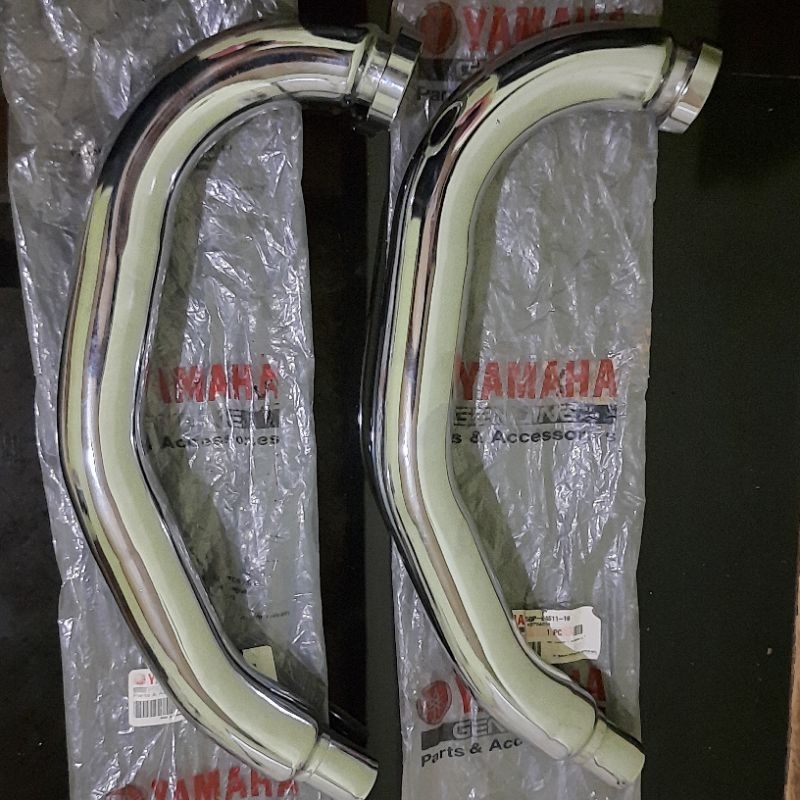 LEHER KNALPOT SCORPIO PIPE EXHAUST 1 PIPA LEHERAN KNALPOT SCORPIO | 5BP-E4611-10 NOS ORIGINAL YAMAHA