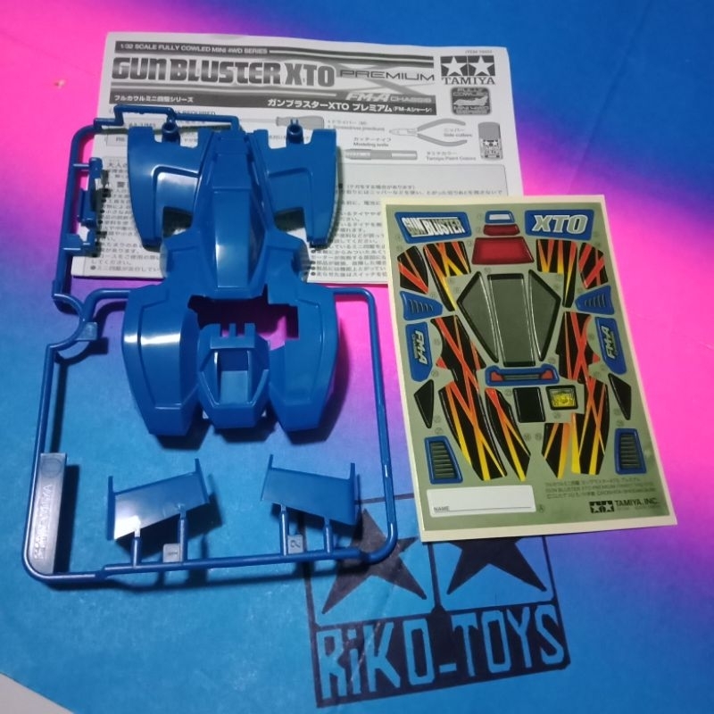 Body Tamiya Gun Blaster XTO premium