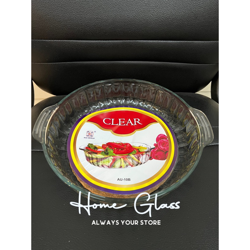 Piring Saji Kaca/Piring Kaca Tebal