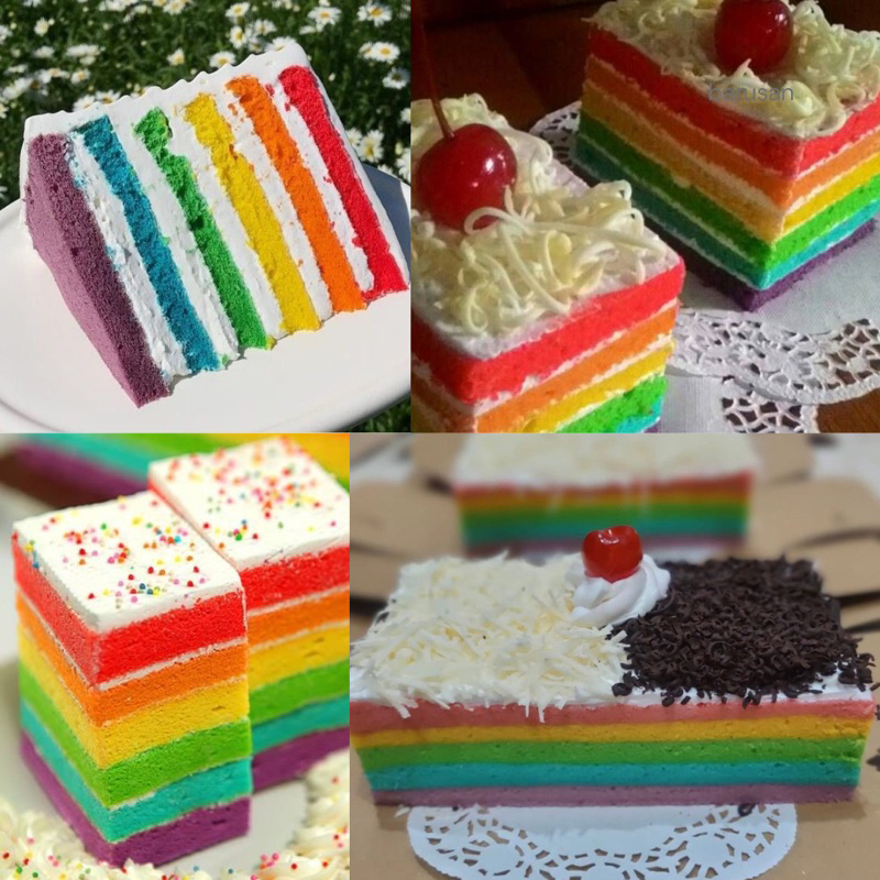 

RAINBOW CAKE KUKUS