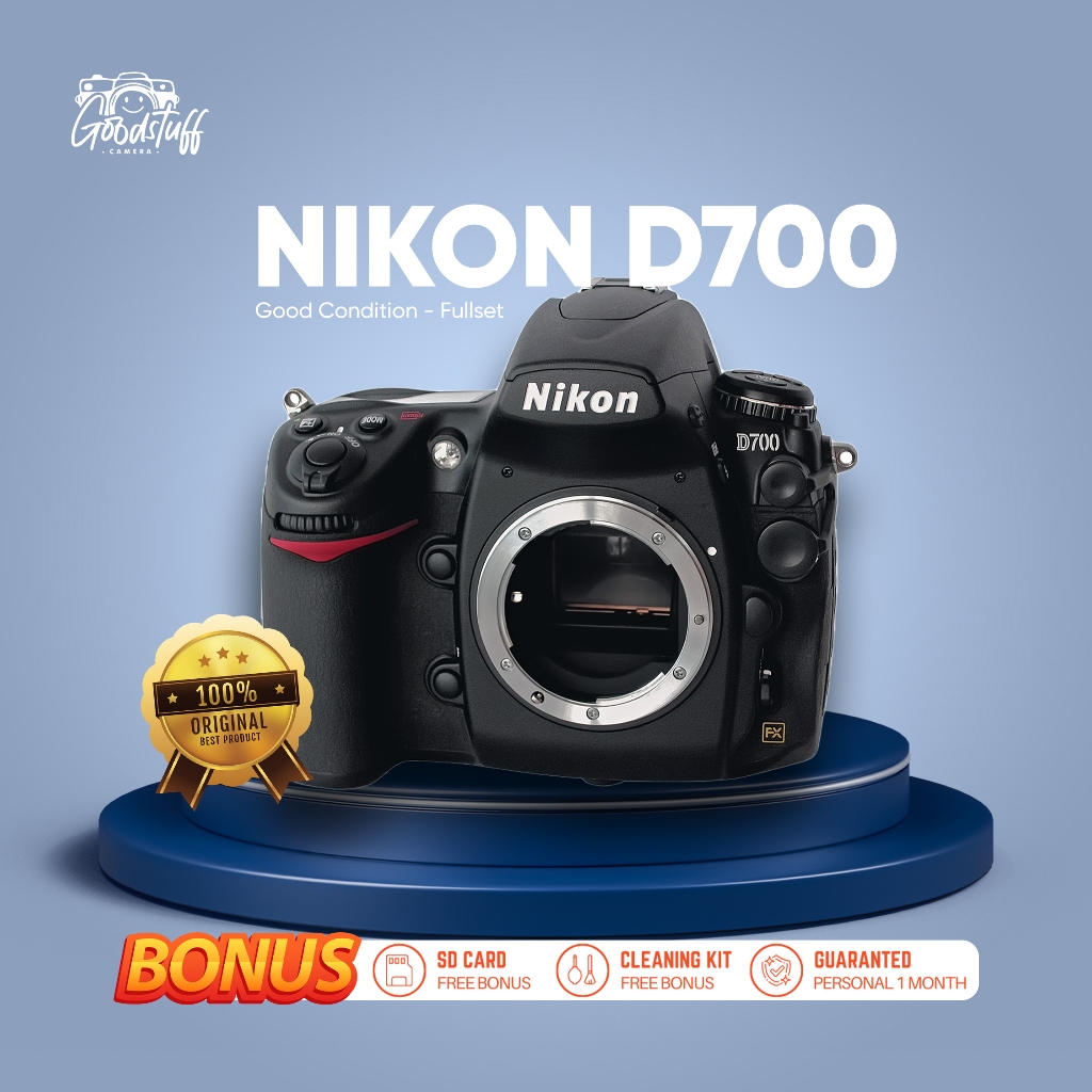 NIKON D700 BODY ONLY WIFI LIKE NEW SECOND GARANSI BANYAK BONUS