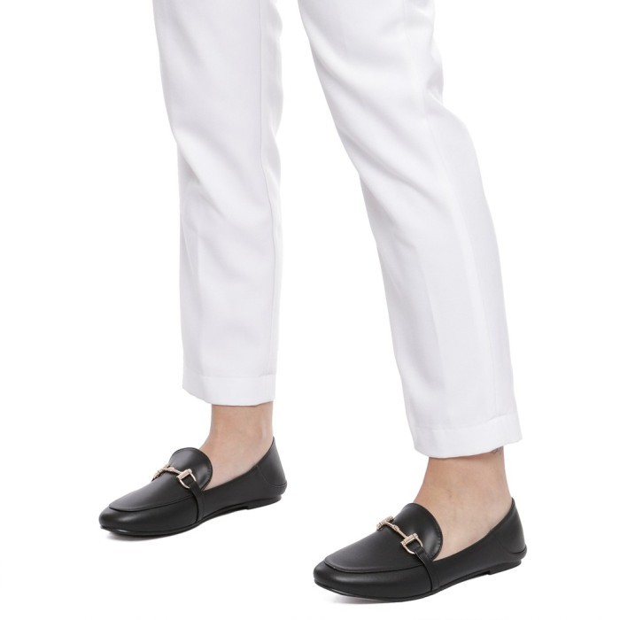 BIG SIZE 45-44-43-42-41-40 Flatshoes Wanita Sepatu Loafers Ukuran Jumbo