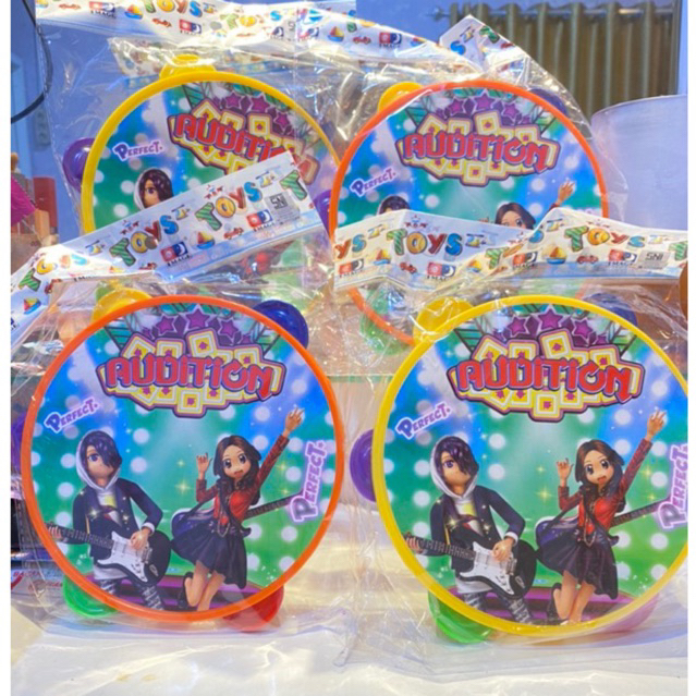 ICIK ICIK REBANA Premium | mainan anak musik plastik kerincingan