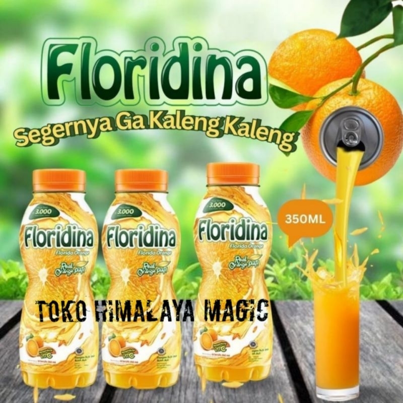 

Floridina Minuman rasa Jeruk & Kelapa yang menyegarkan