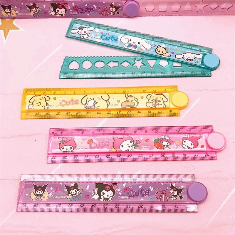 

Penggaris Lipat Warna Warni Lucu Sanrio / Cute Folding Ruler