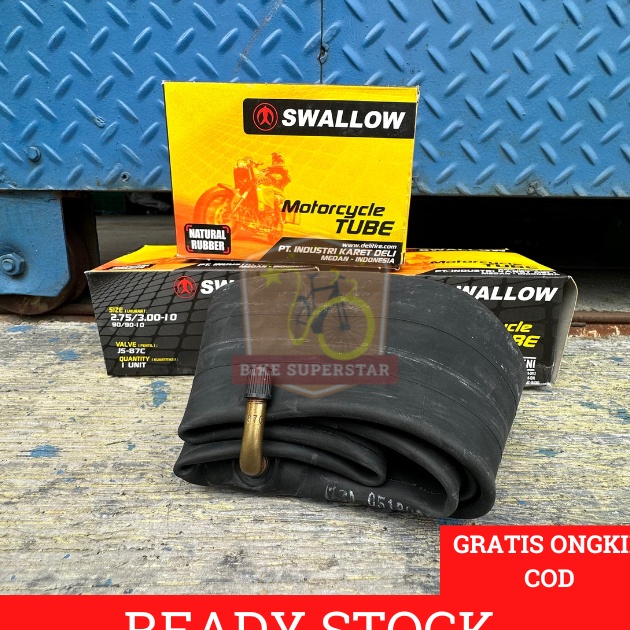Harga Heboh Ban Dalam Vespa 2.75 - 3.00 - Ring 10 Sepeda Motor Listrik Swallow Goda U-Winfly.
