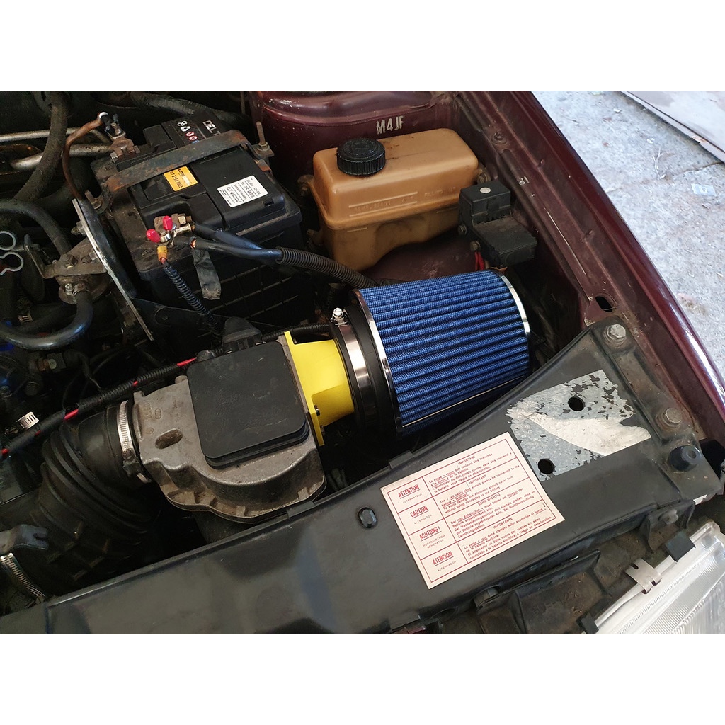 BMW E30 E36 M40 M43 Open filter BOSCH MAF intake adapter