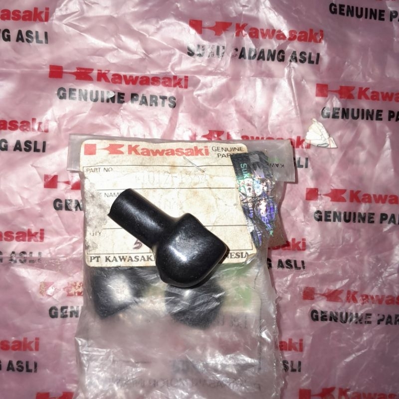 karet tutup kabel accu aki dinamo stater kawasaki kaze r 11012-1354