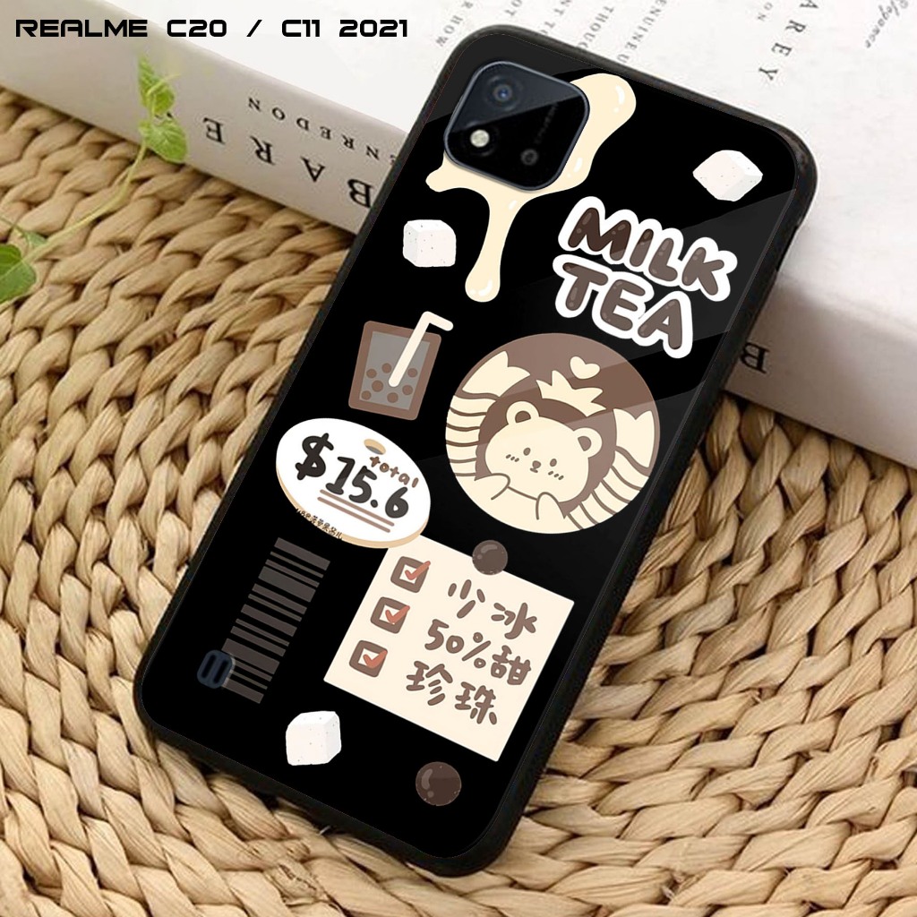Case REALME C11 2021 / C20 - Casing Hp REALME RMX3231 / RMX3063 - ( Starbucks ) - Case 2D Glossy - C