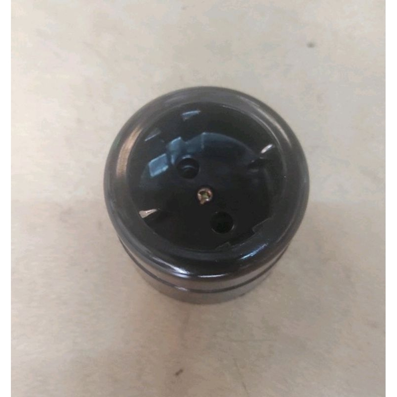 BROCO 6130 stop kontak hitam bulat / stop kontak outbow black