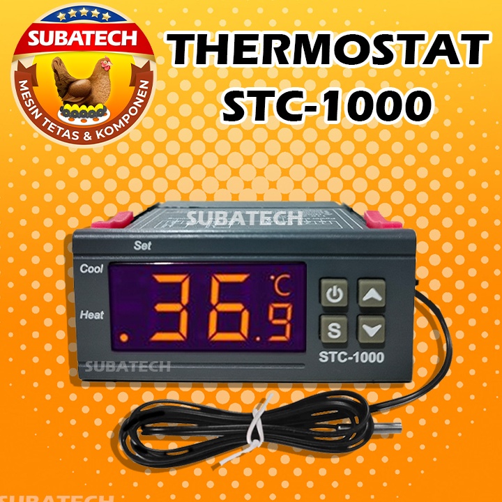 WDWQ7797 (COD )NEW_PRODUCT Thermostat Termostat Digital STC-1000 Mesin Tetas Telur Full Otomatis Pen