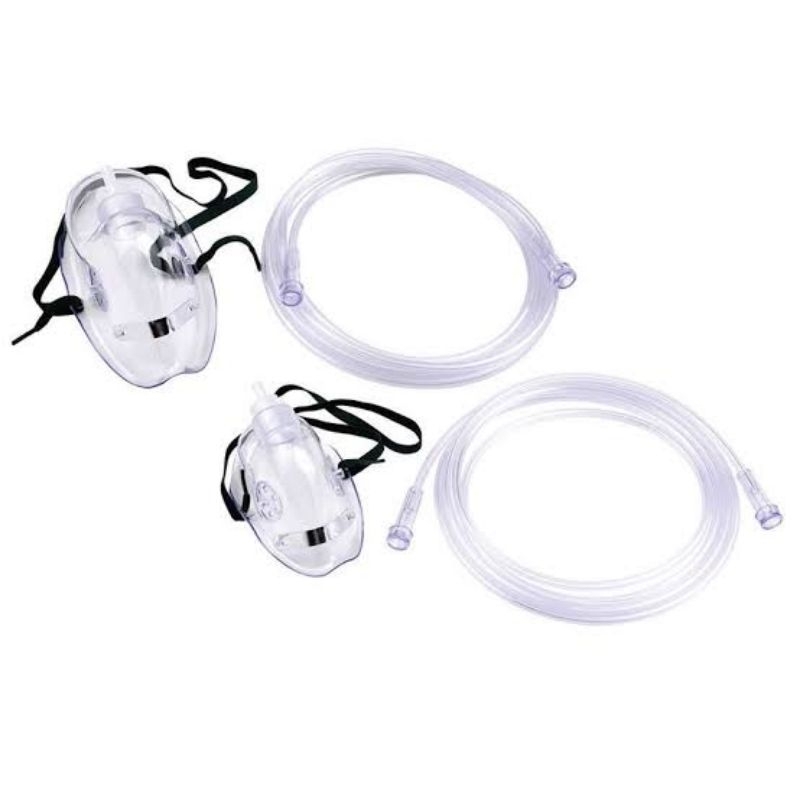 Masker Oksigen Anak dan Dewasa Sungkup Selang Oksigen