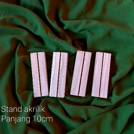 

STAND KAYU PENYANGGA DUDUKAN ACRYLIC AKRILIK 2MM PANJANG 10CM A6
