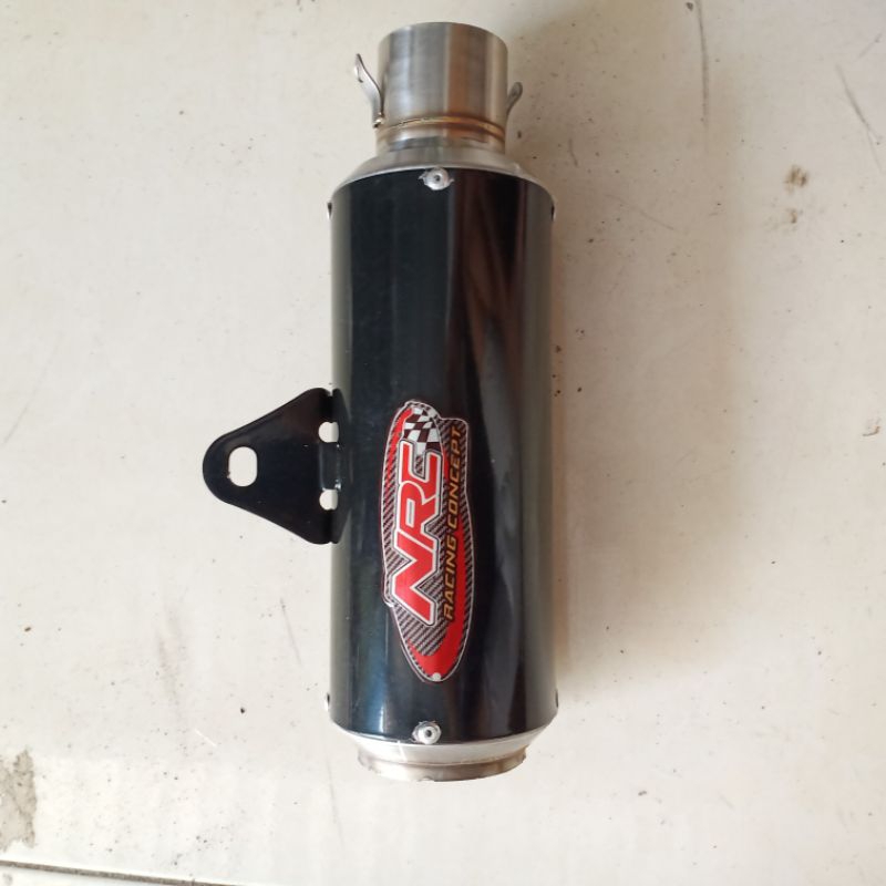 knalpot Gp1 Black nrc racing original tlr dpj