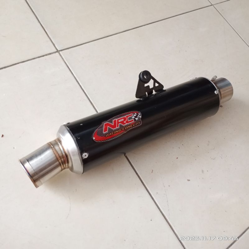 KNALPOT JENONG BLACK NRC RACING TLR