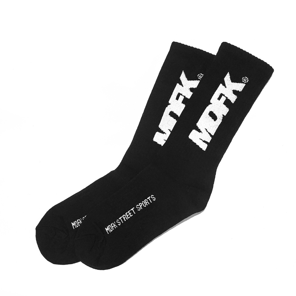 Lagi Tren..!! MDFK Basic socks BLACK (kaos kaki basic mdfk)