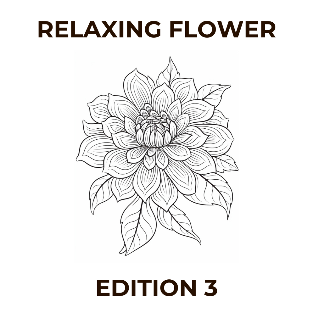 

Halaman Mewarnai Tema Bunga Santai Edisi 3 File Digital