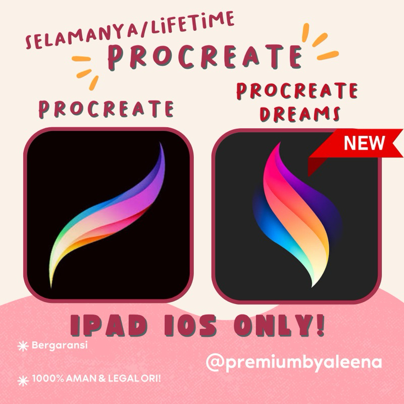 PROCREATE DREAMS IOS ORIGINAL (SELAMANYA)