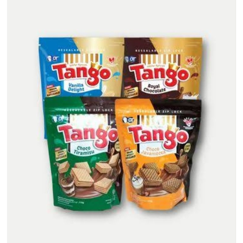 

TANGO WAFER POUCH RASA COKLAT | VANILA KEMASAN 115GR