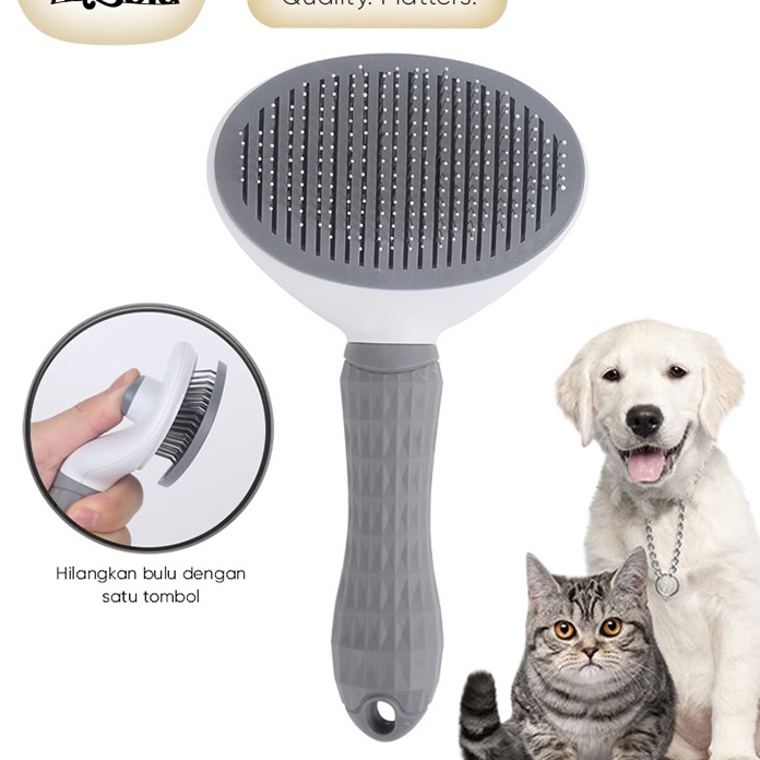 MXNB6707 Terbaru Angola Sisir grooming Kucing Anjing F01 Pet Grooming Brush Sisir Perawatan Pelihara