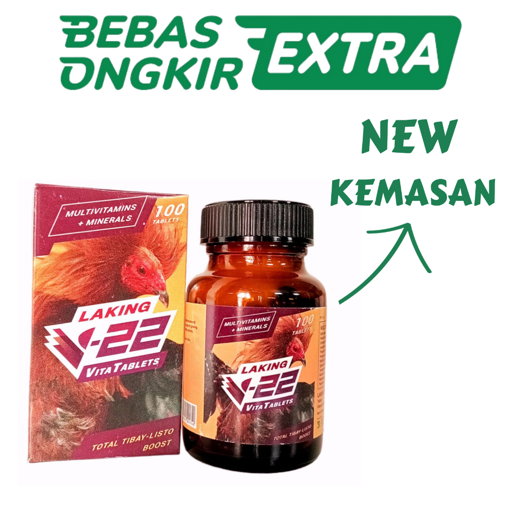 V22 BELMAN NEW KEMASAN - (100 tablets) super multivitamin dan mineral ( original Filipina )