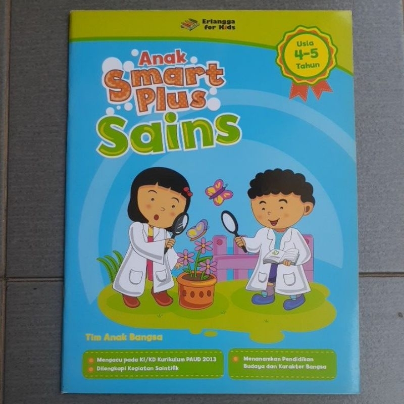 ⚠️ CUCI GUDANG ⚠️ Buku Anak Smart Plus Sains TK A usia 4-5 th