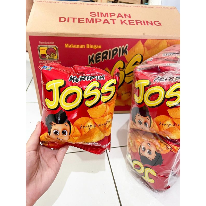 

CIKI KERIPIK JOSS - keripik singkong rasa balado