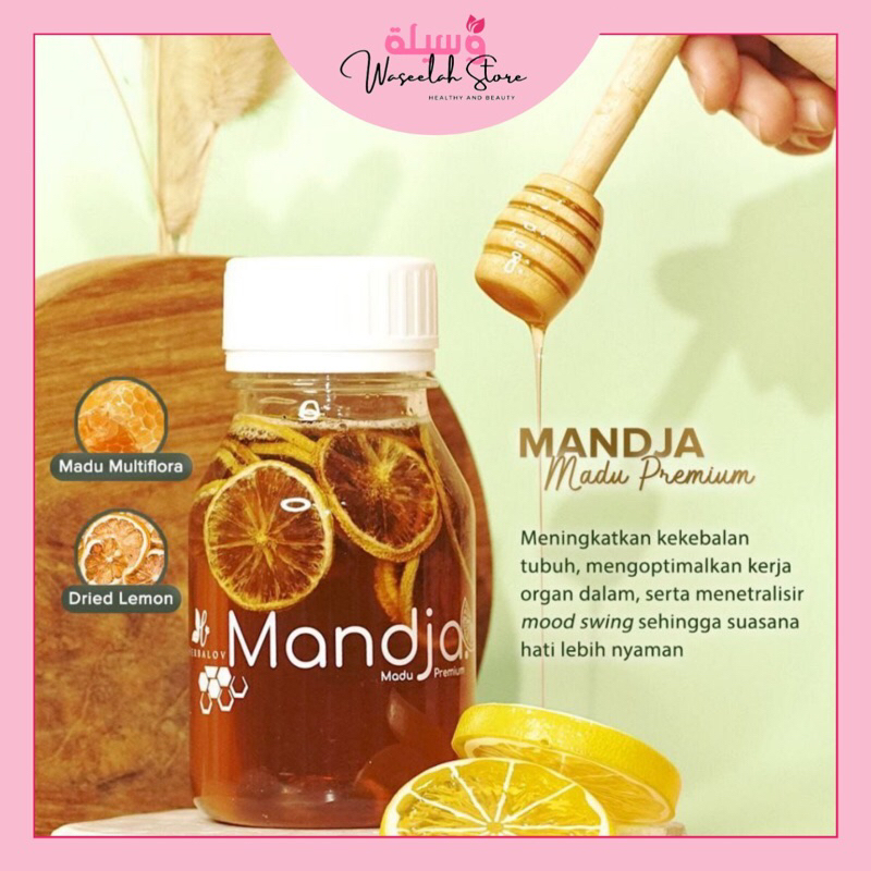 

MANDJA by Herbalov | Madu Murni | Madu Multiflora | Dried Lemon