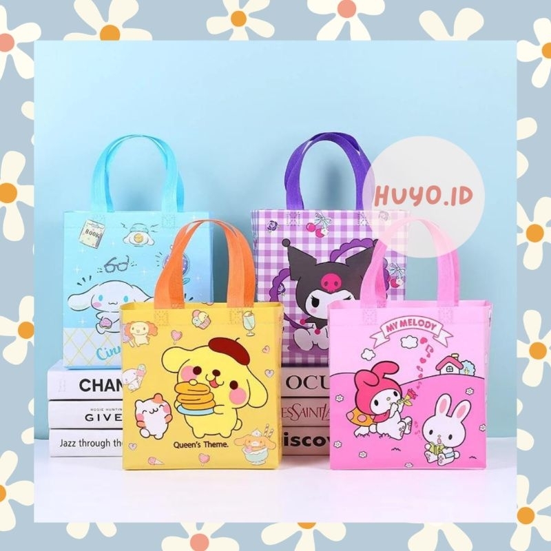 

Tas Sanrio | Goodie bag sanrio | Tas jinjing | Tas ulang tahun | My melody Cinamoroll Kuromi Pompompurin