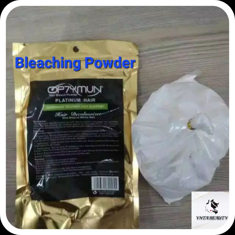 Bleaching Optymun Powder Premium Korea + Pajiani 120ml | Bleaching Rambut Korea | Pewarna Rambut