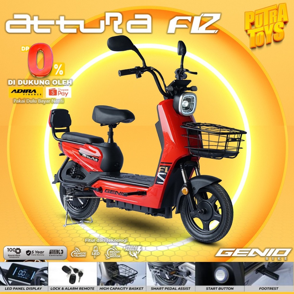 Sepeda Listrik Genio Attura FL 2 By united bike