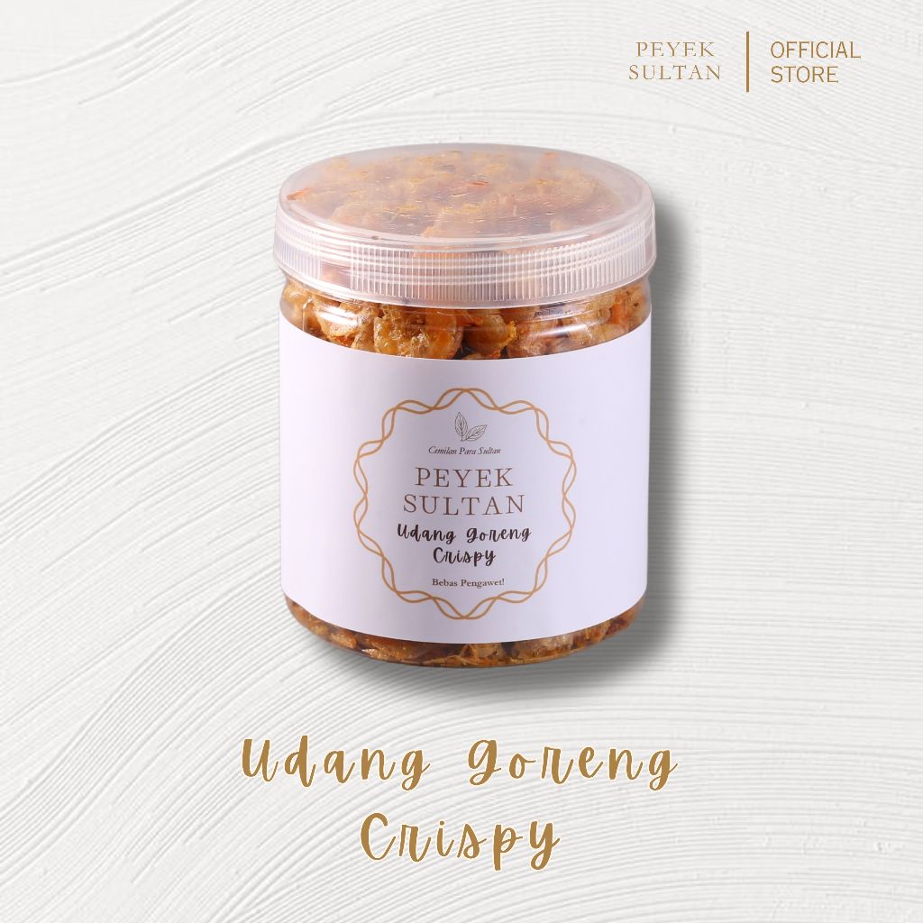 

PEYEK SULTAN - Udang Goreng Crispy (Medium & Large)