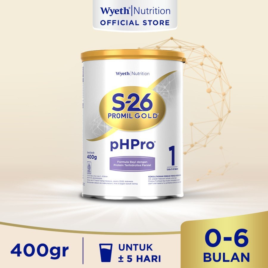 Wyeth S26 Promil Gold pH Pro 1 400 gr