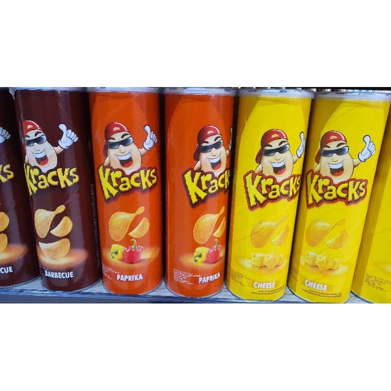 

Kracks potato Rasa Original | Paprika | Barbecue | Cheese 160gr