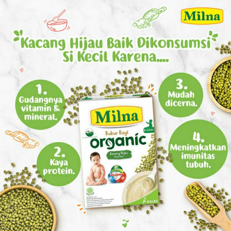 Milna - bubur MPAASI organic