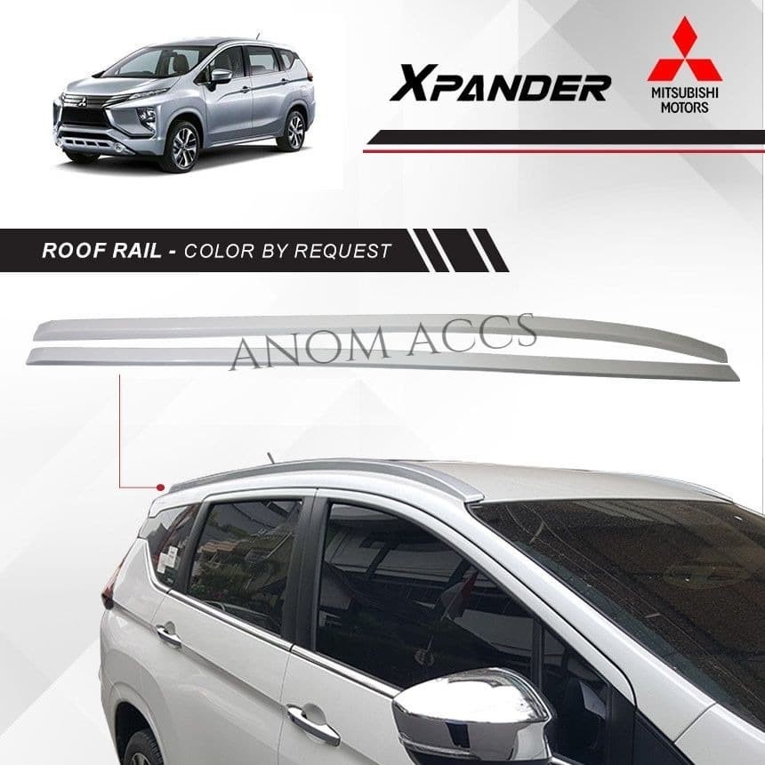 Roof Rail Mitsubishi Xpander / Sporty Roofrail Xpander warna body Model ORI