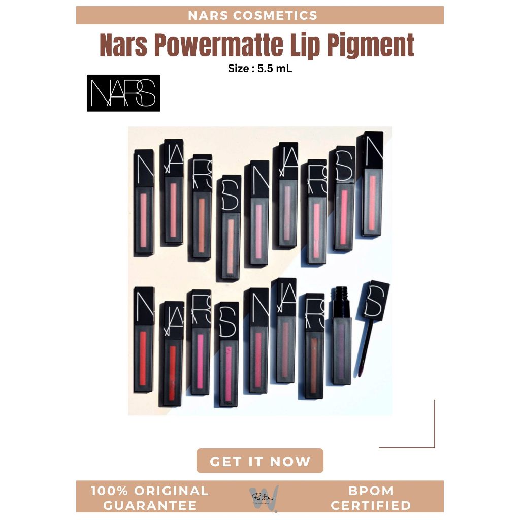 NARS Power matte Lip Cream Pigment powermatte lipstick
