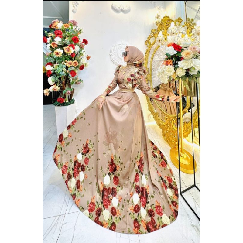 TERBARU GAMIS SHR ORI PREMIUM SCUBA PREMIUM CANTIK MOTIFNYA