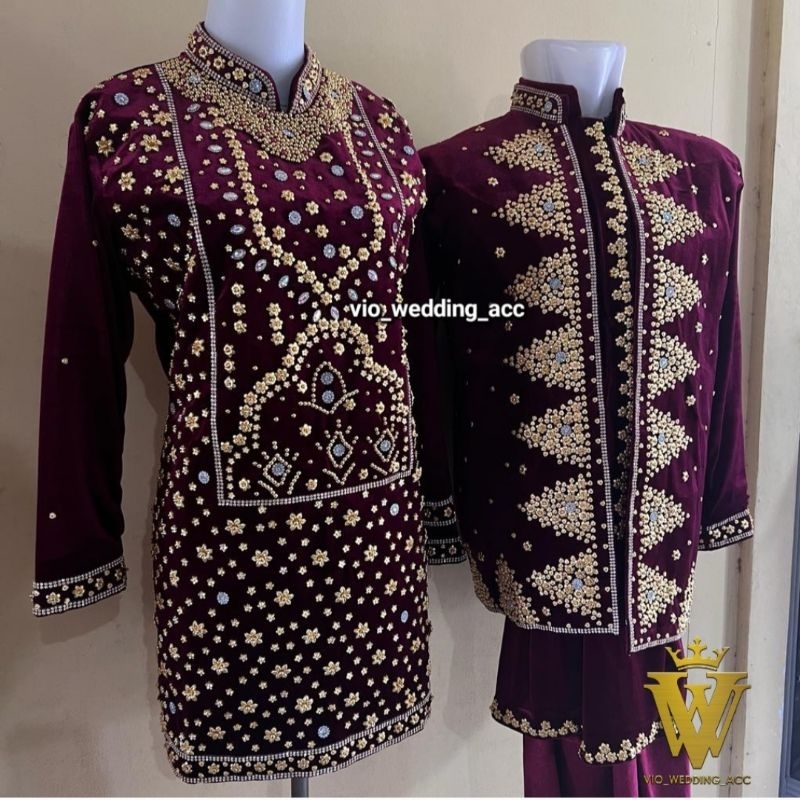 READY baju pengantin bludru MODERN PAYET