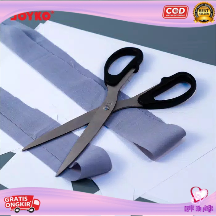 

Gunting Joyko SC-838-SC-848 Kecil Kertas / Small Stainless Steel Scissors [PER PCS]