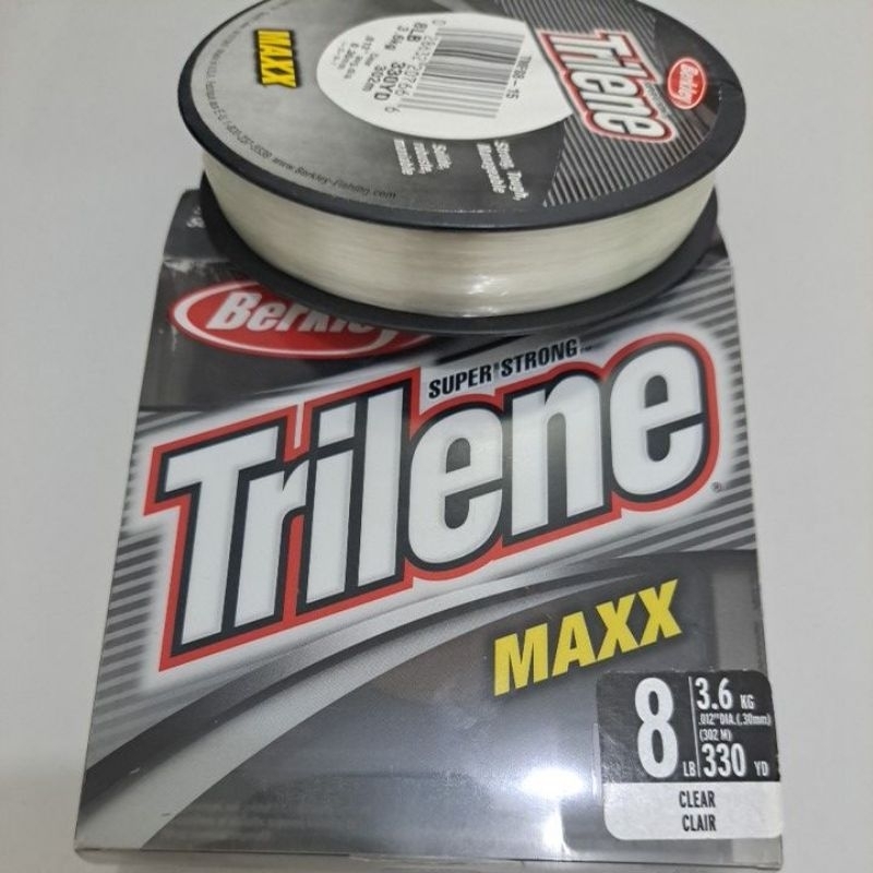 SENAR ORIGINAL USA BERKLEY TRILENE MAXX 8LB 0.30mm