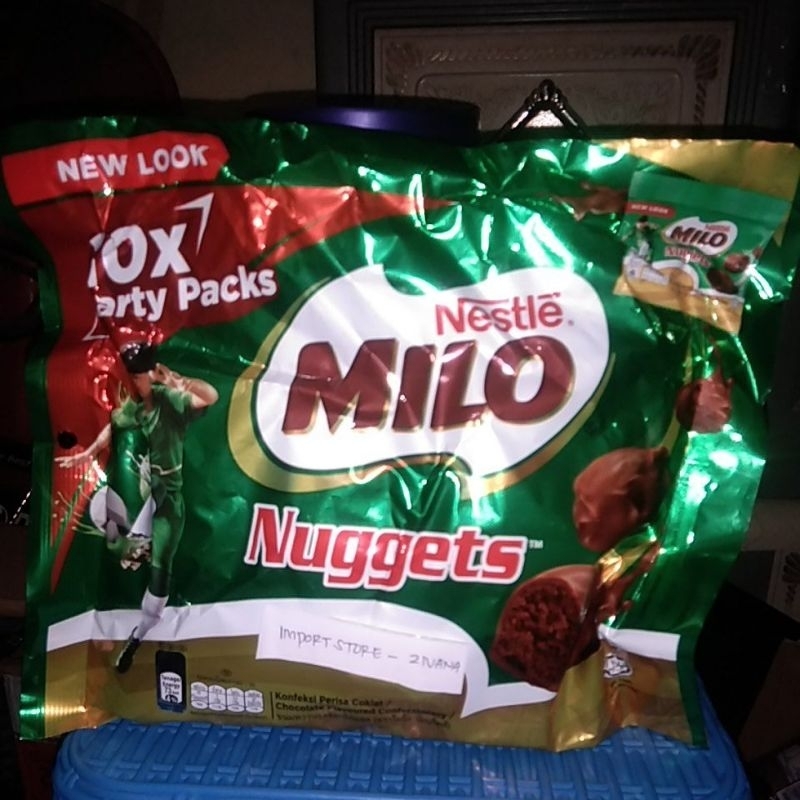 Milo Nugget Cokelat Malaysia Isi 10 Sachet