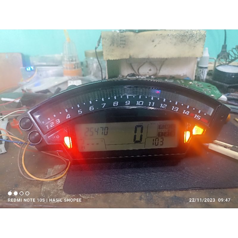 speedometer kawasaki zx10r tahun 2015