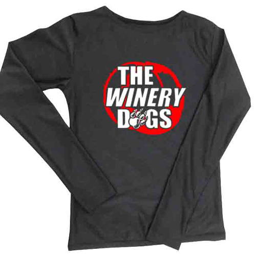 Kaos Tangan Panjang THE WINERY DOGS Tshirt 100% Cotton Black Kombed 30s