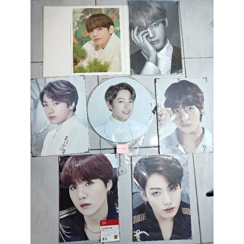 WTS jual sell premium photo BTS Official merch mots bang bang con sys lys japan final wings v jungko