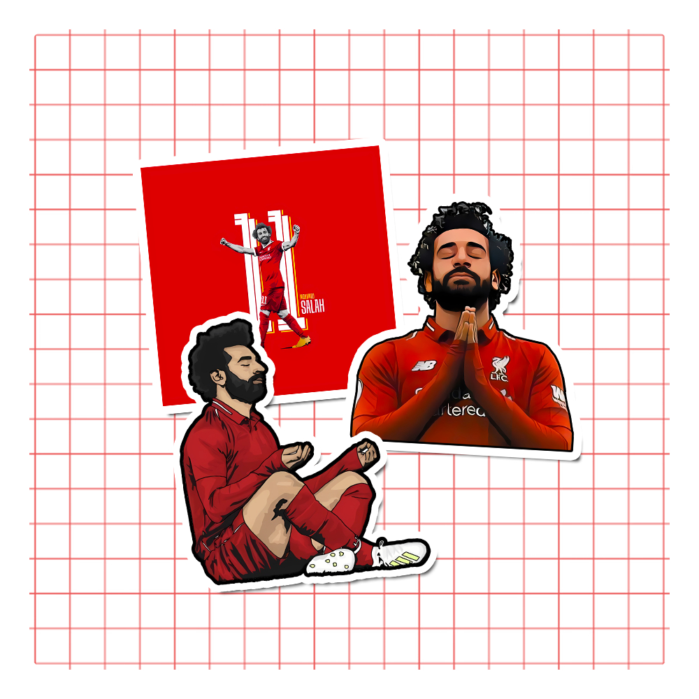 

Sticker Pack M Salah Liverpool