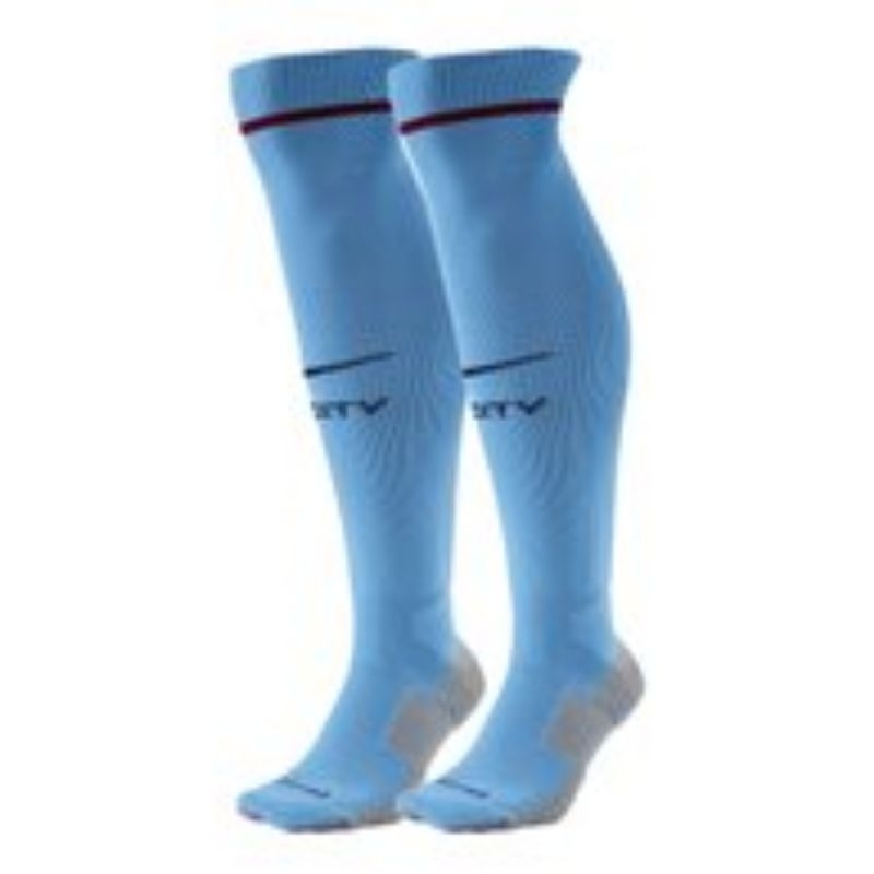 KAOS KAKI BOLA MANCHESTER CITY HOME BIRU KANDANG 2023-24