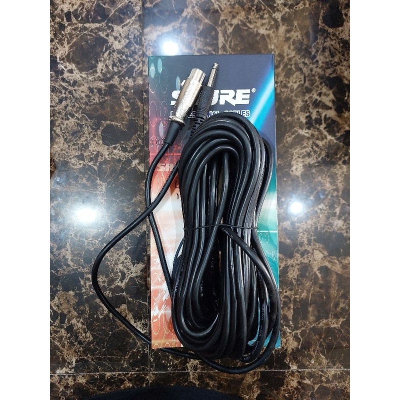 Kabel Mic Shure Panjang 15 Meter